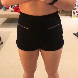 Black Soft Shorts